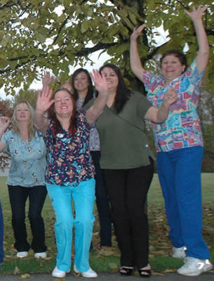 nurses-after-class-outside