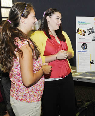 students-at-health-care-job-day