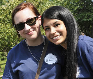 health-care-female-students-at-outside-event