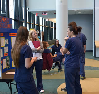 group-of-nursing-students-talking-at-school