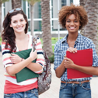 two-female-college-students-on-campus