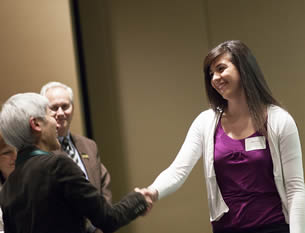 assistant nursing merrillville programs shaking hands student