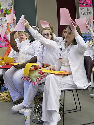 nurses-in-classroom-activity