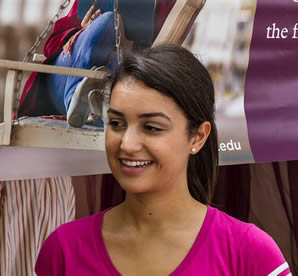 young-woman-student-at-school-event